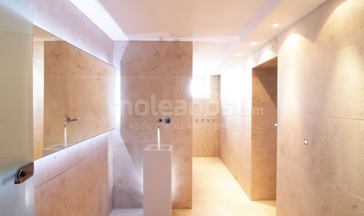 Jura Beige limestone wall coverings