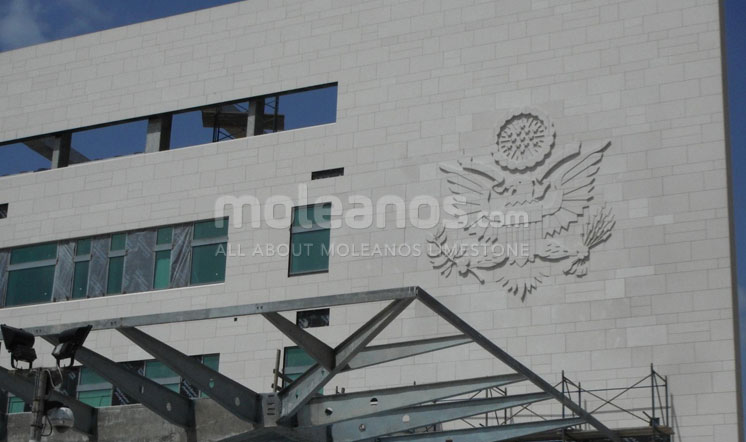 US Embassy - Cabeca Veada cladding